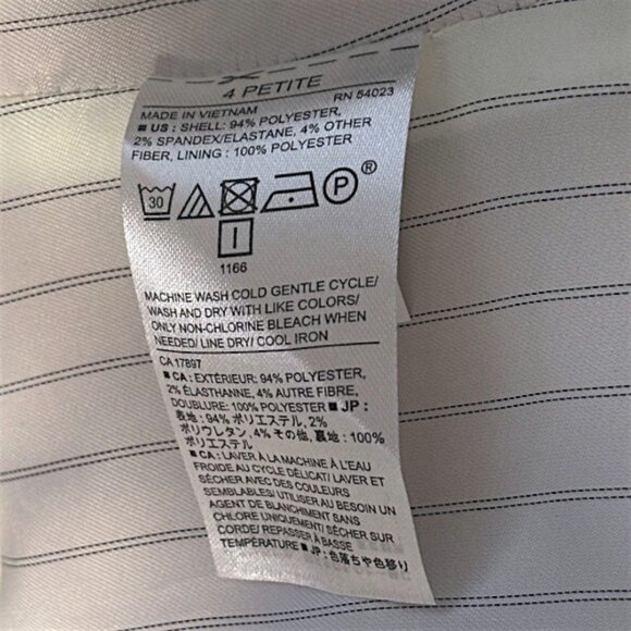 NWT Banana Republic Factory Blazer 4P Pink Sav Clay Tailored Career Chic - Picture 9 of 9